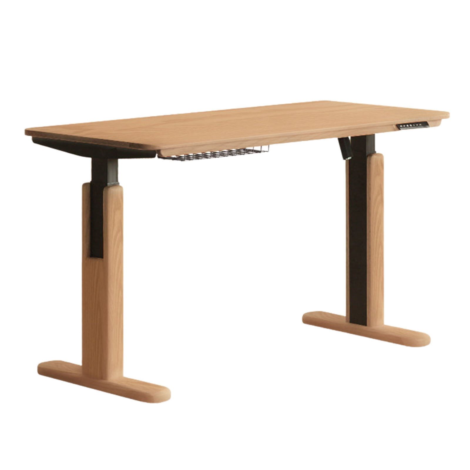 Oak, Ash Solid Wood Electric Lift Desk