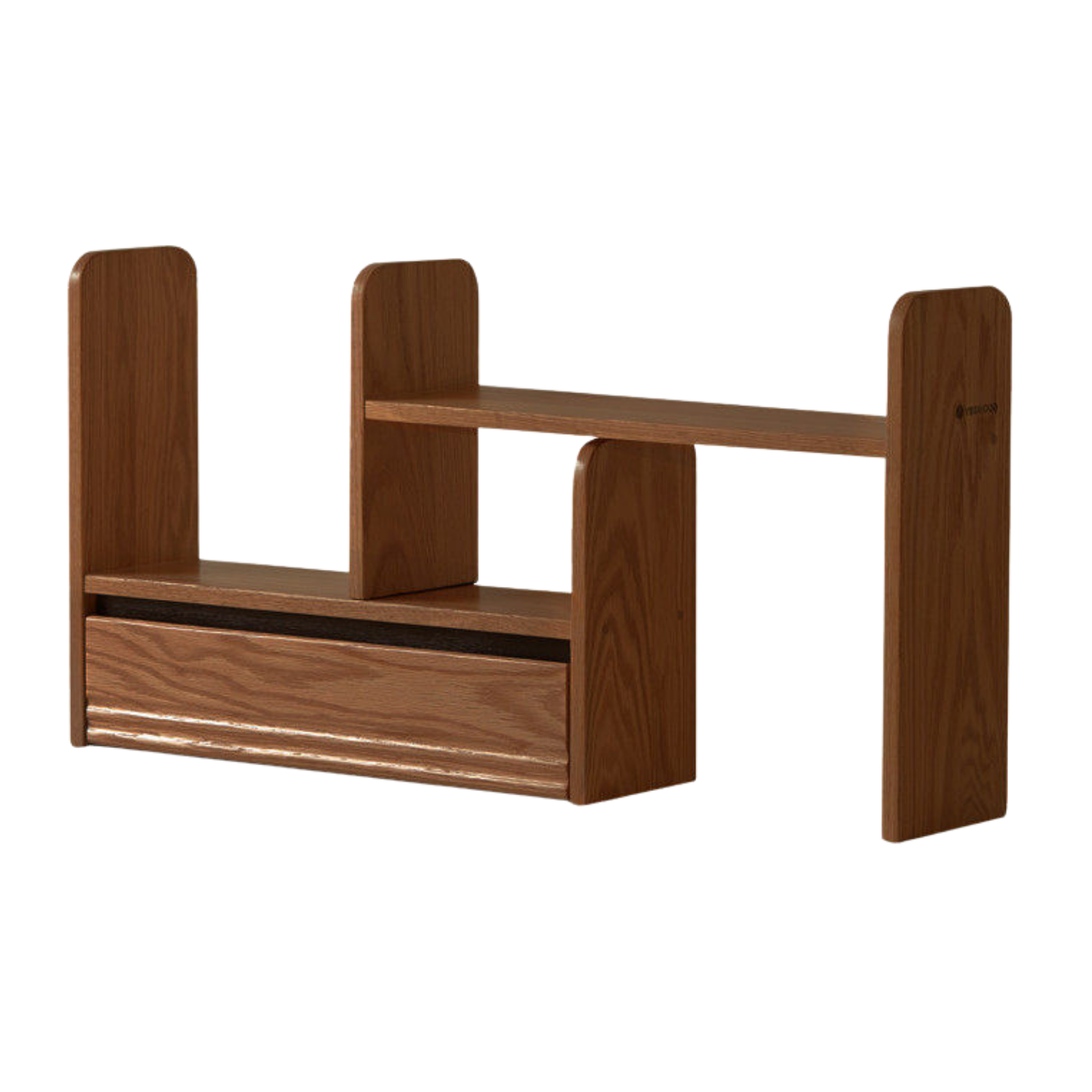 Oak Solid Wood Retractable Desktop organizer