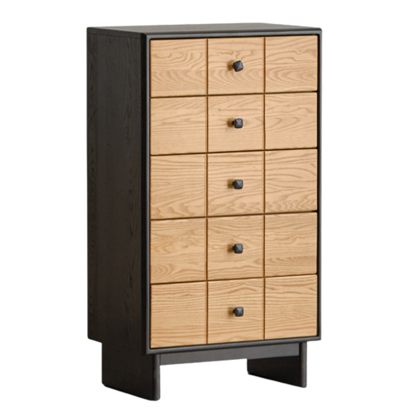 Ash Solid Wood Modern Chest of Drawers