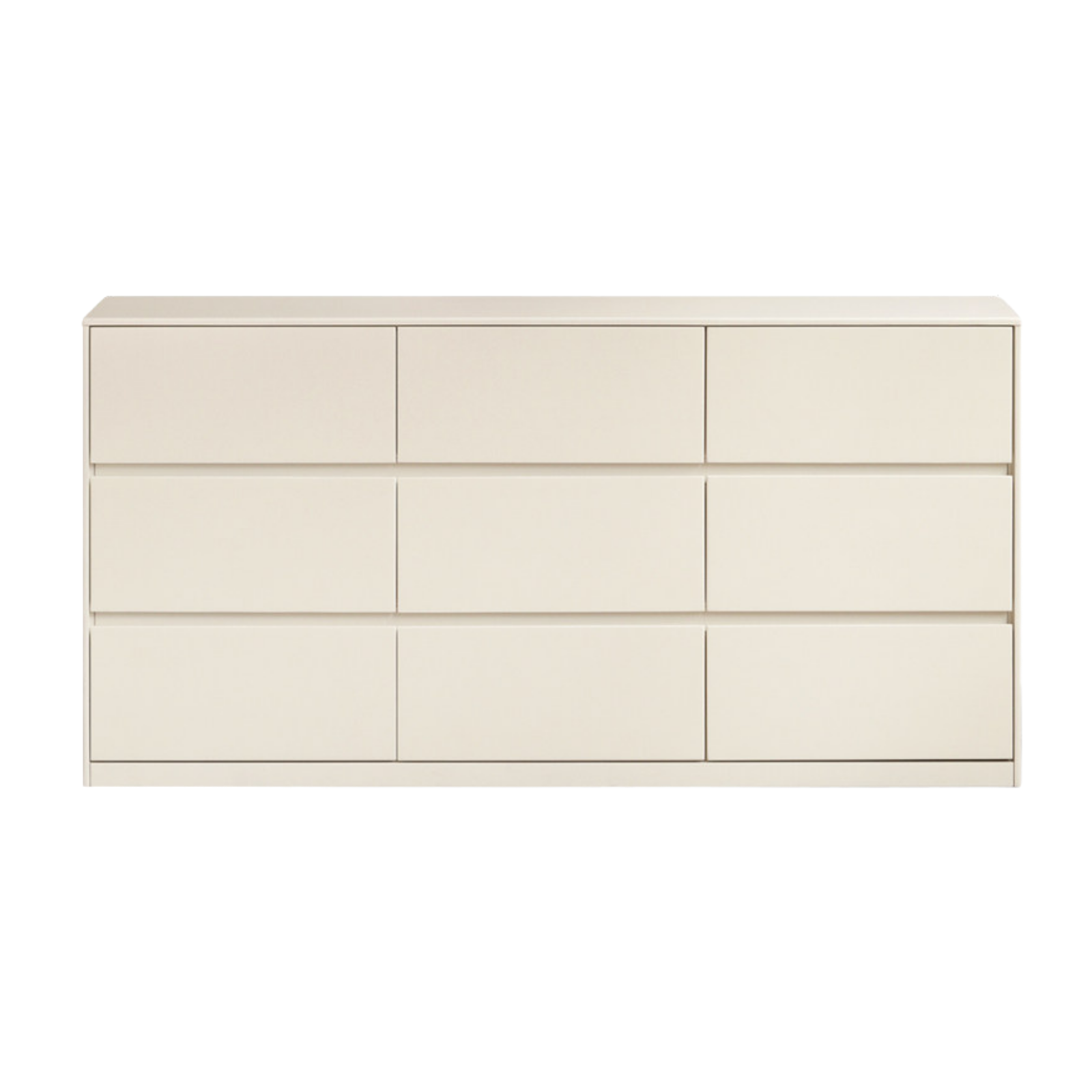 Solid Rubberwood Cream Style Chest of Drawers
