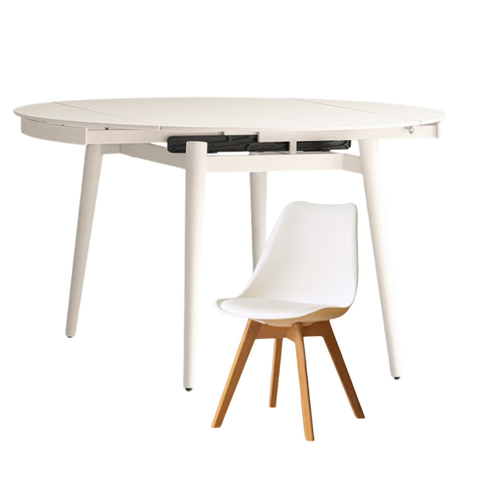 Slate Dining Table Ivory White
