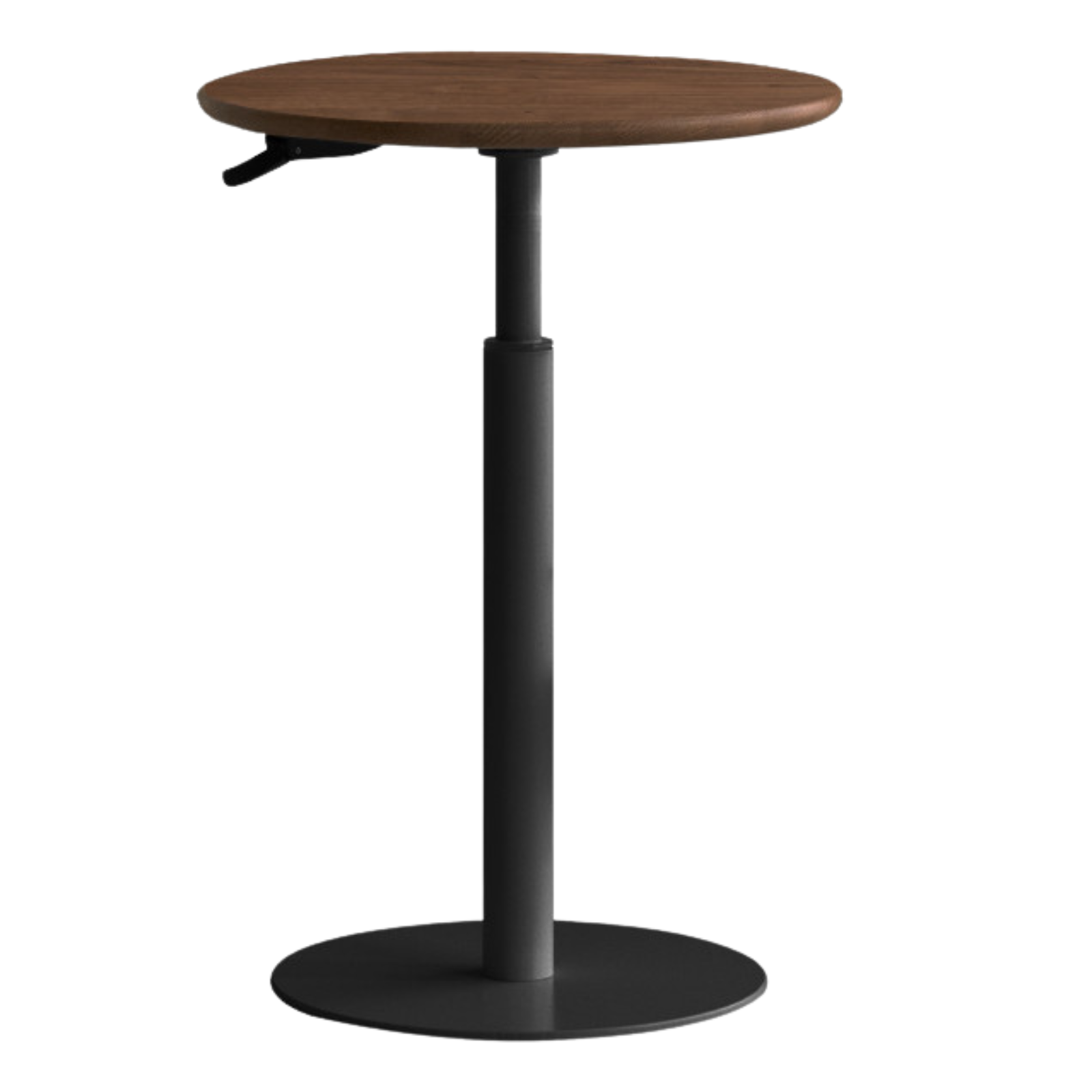 Black Walnut, Oak Solid Wood Lifting Italian Light Luxury Side Table
