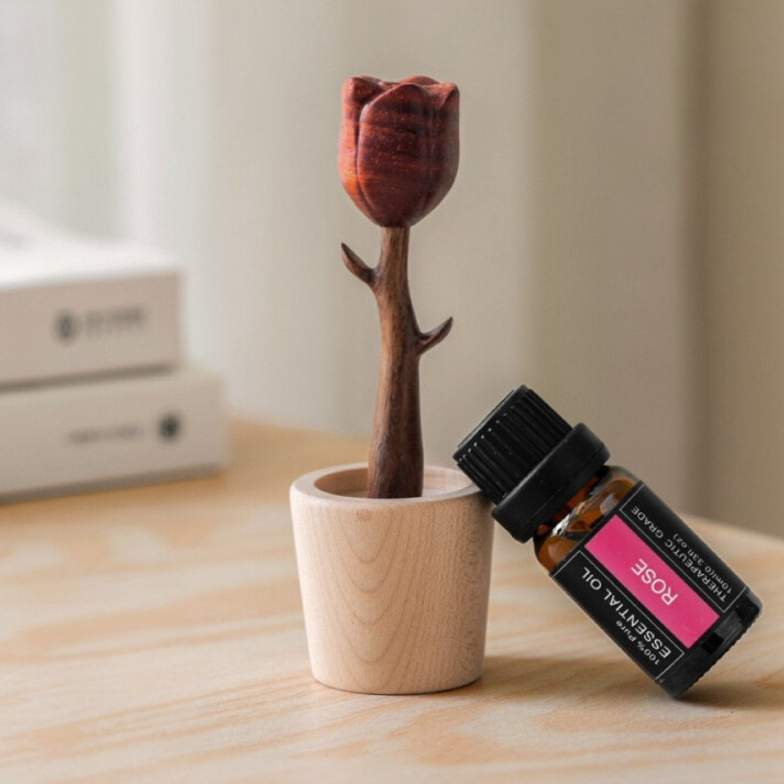 Black Walnut Solid Wood Fragrance Diffuser