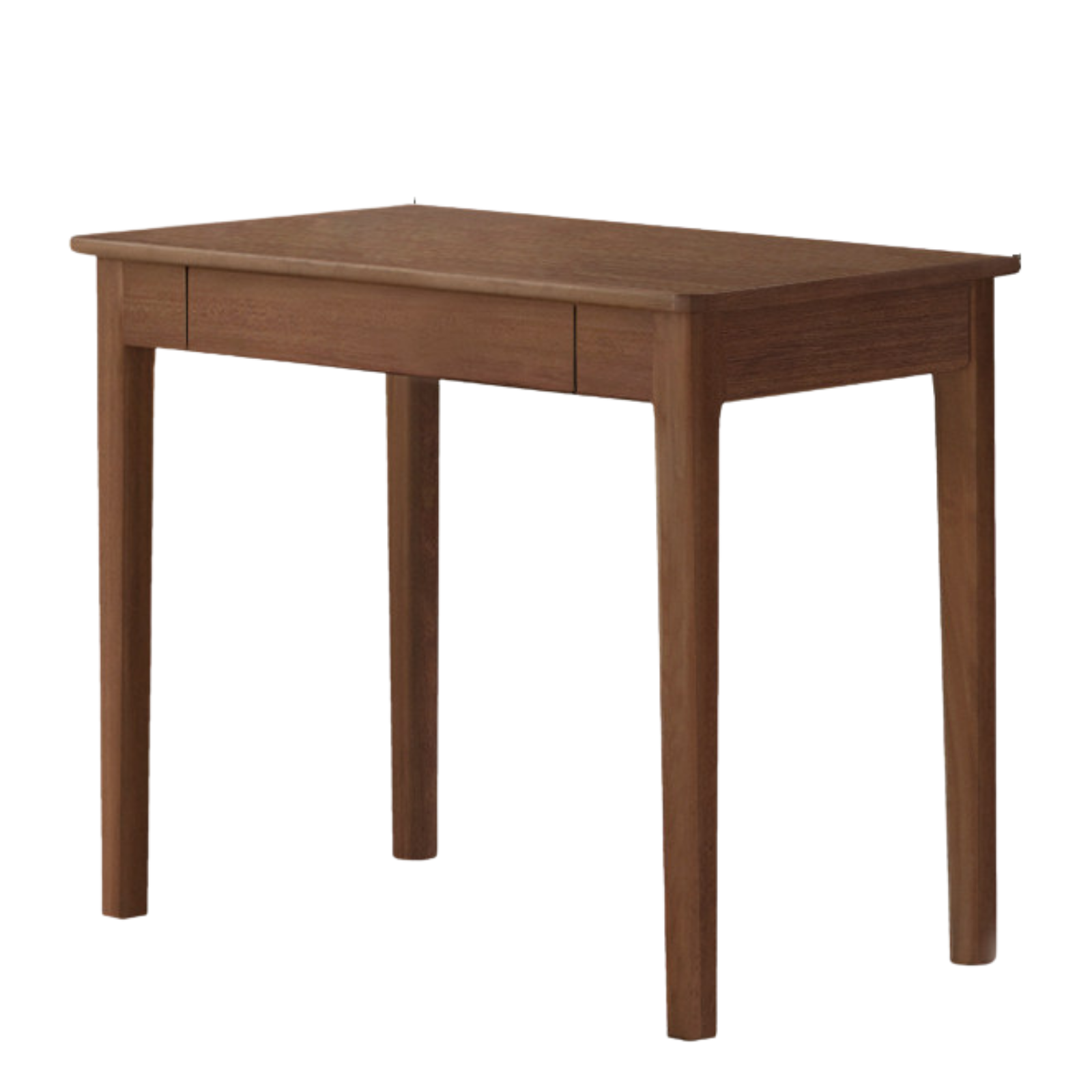 Black Walnut, Rosewood Solid Wood Desk with Drawer New Style