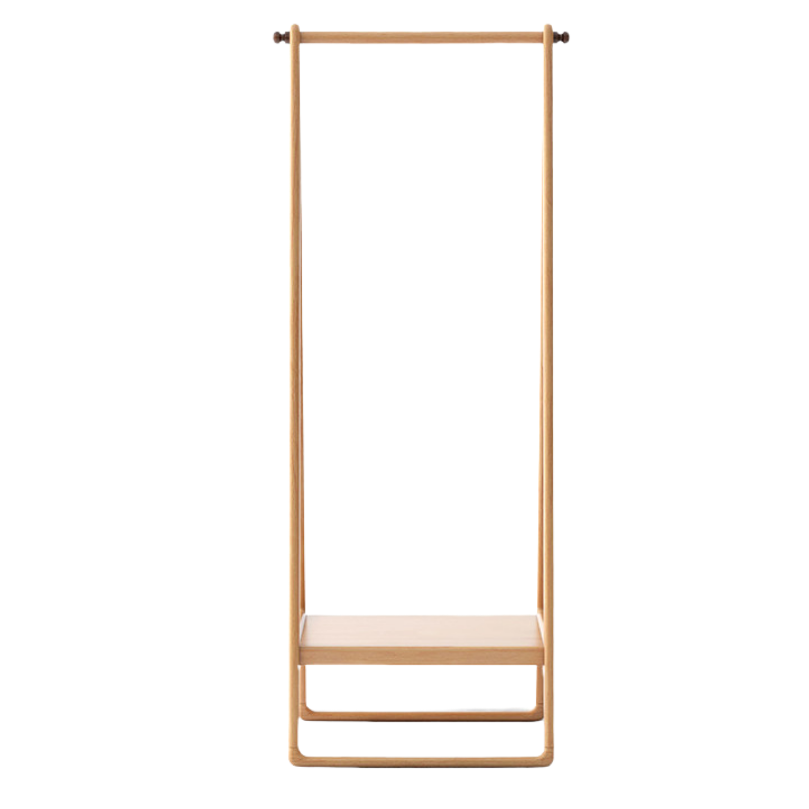 Solid Rubberwood Nordic Minimalist Standing Hanger