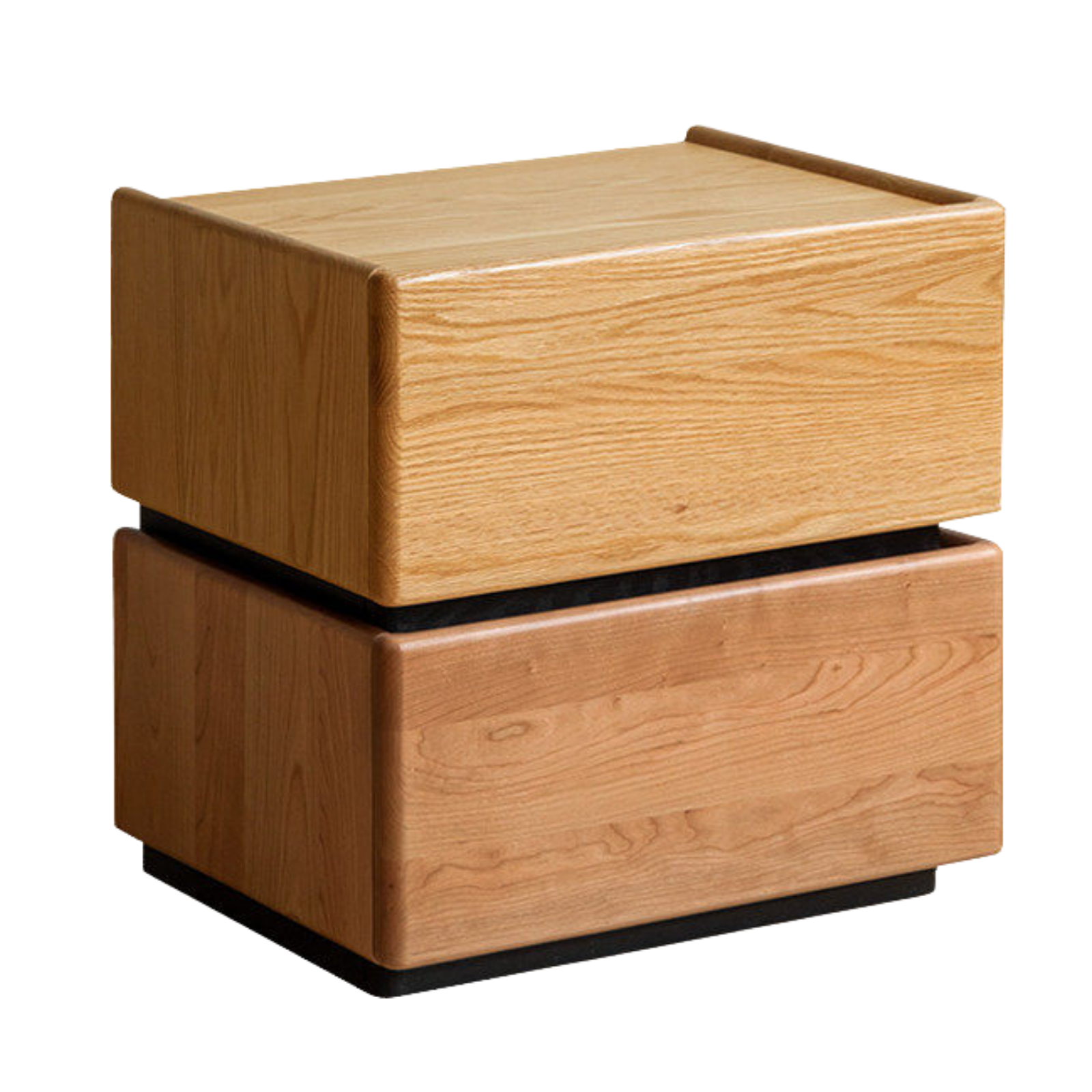 Black Walnut, Oak, Cherry Solid Wood Nightstand