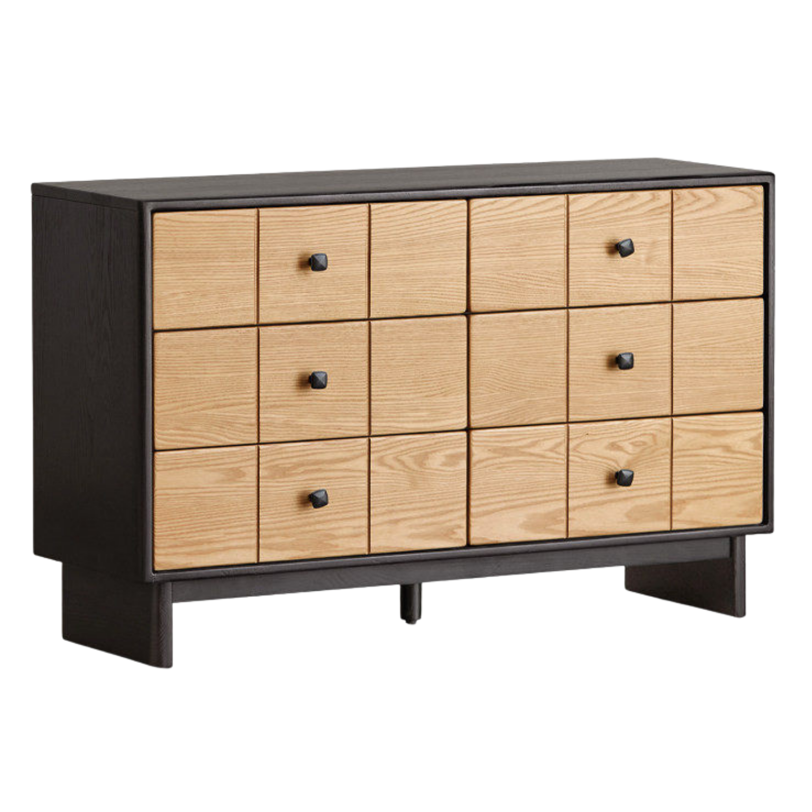 Ash Solid Wood Modern Chest of Drawers