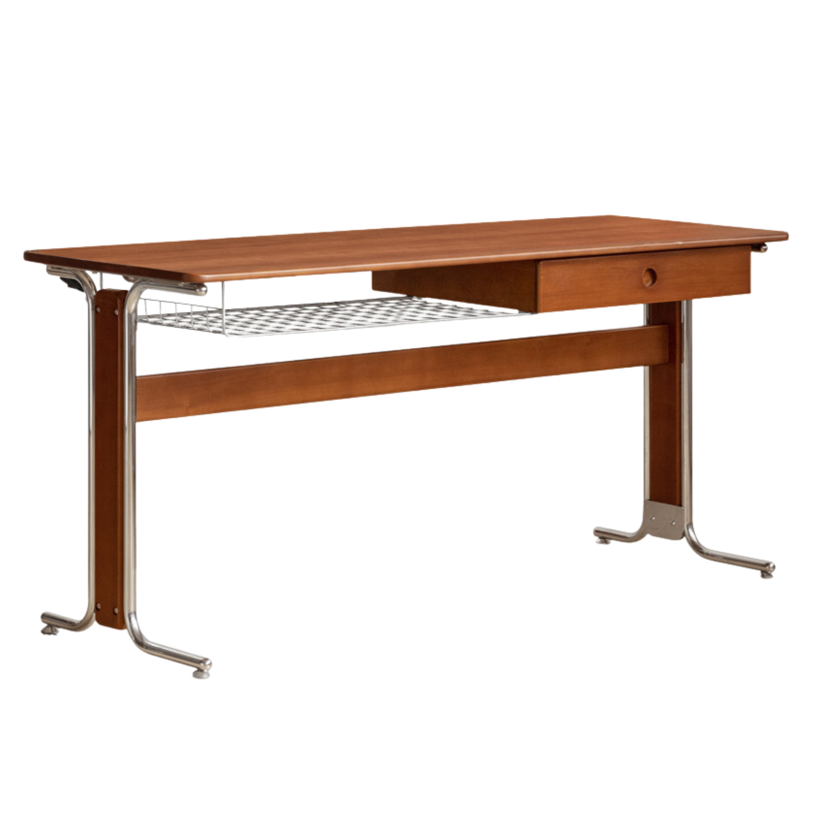 Poplar Solid Wood Bauhaus Style Office Desk