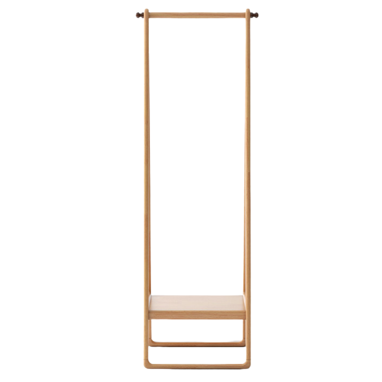 Solid Rubberwood Nordic Minimalist Standing Hanger