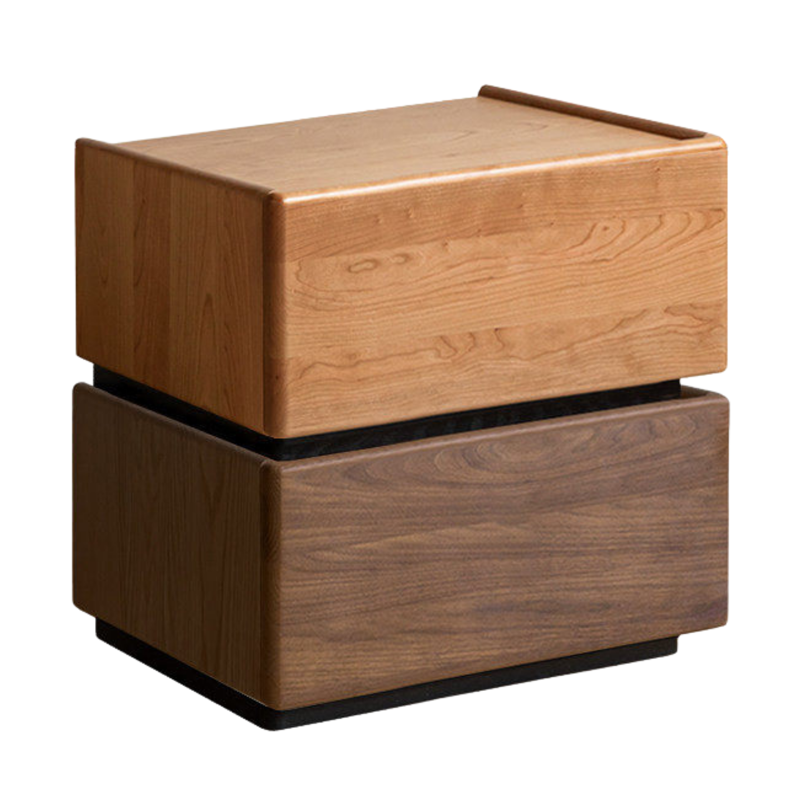 Black Walnut, Oak, Cherry Solid Wood Nightstand