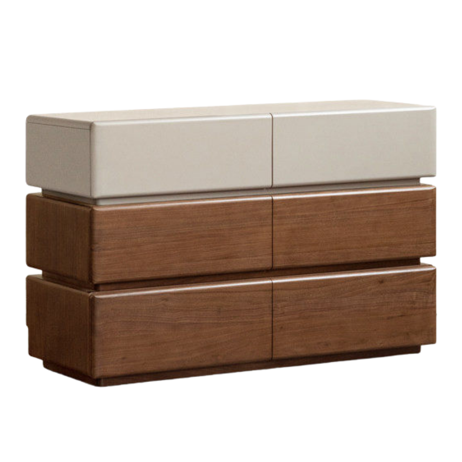 Black Walnut, Poplar Solid Wood Vanity Table Modern Italian Design