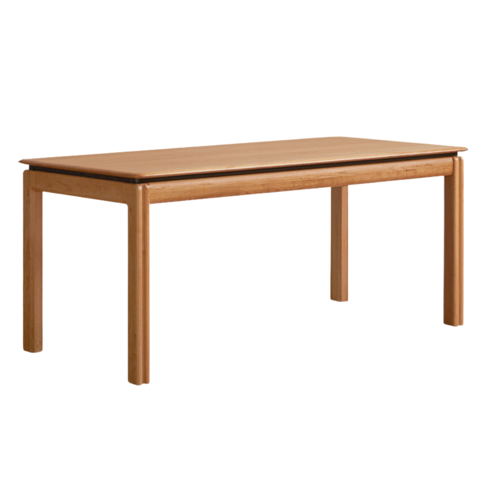 Cherry Solid Wood Vintage Style Dining Table