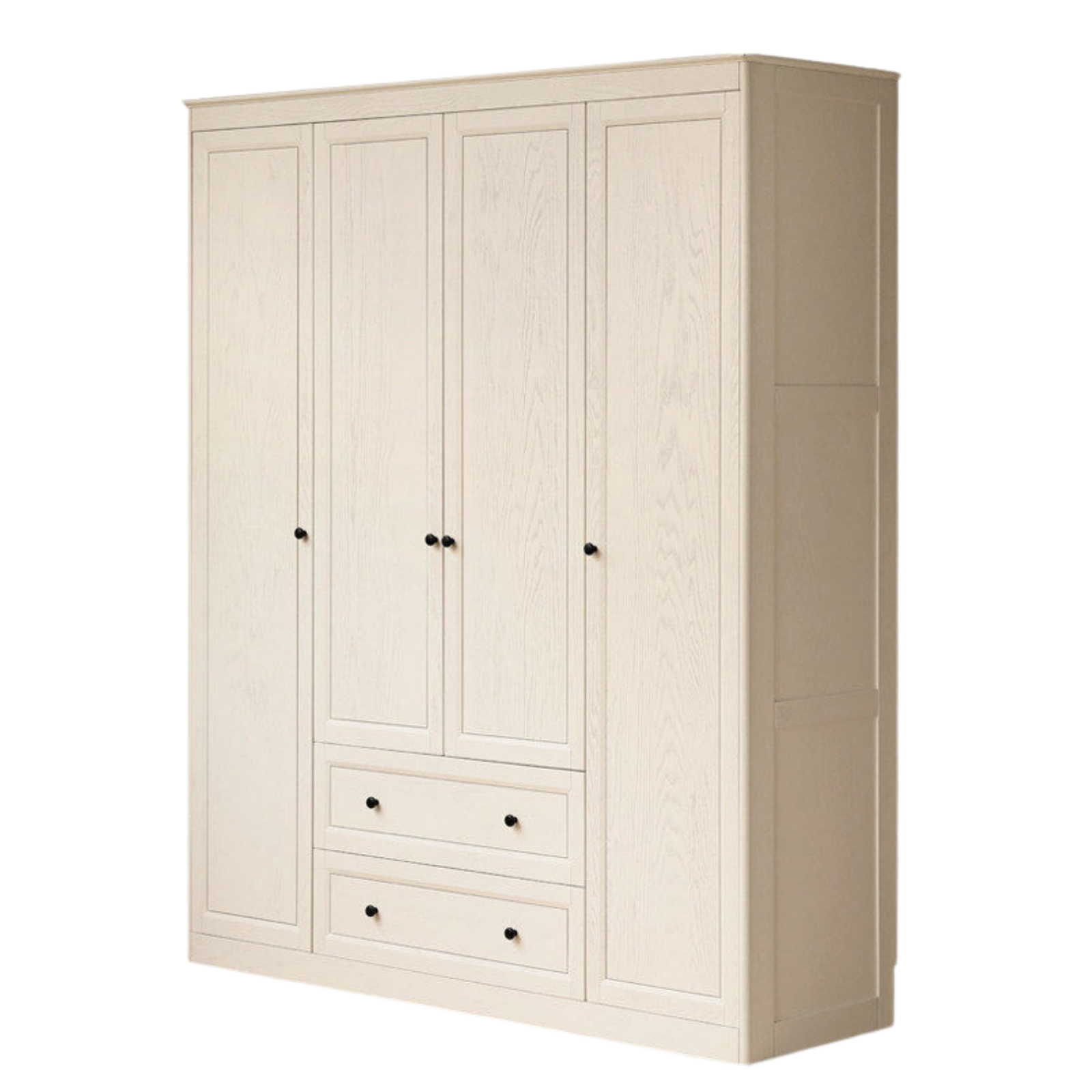 Oak Solid Wood American Style Wardrobe.
