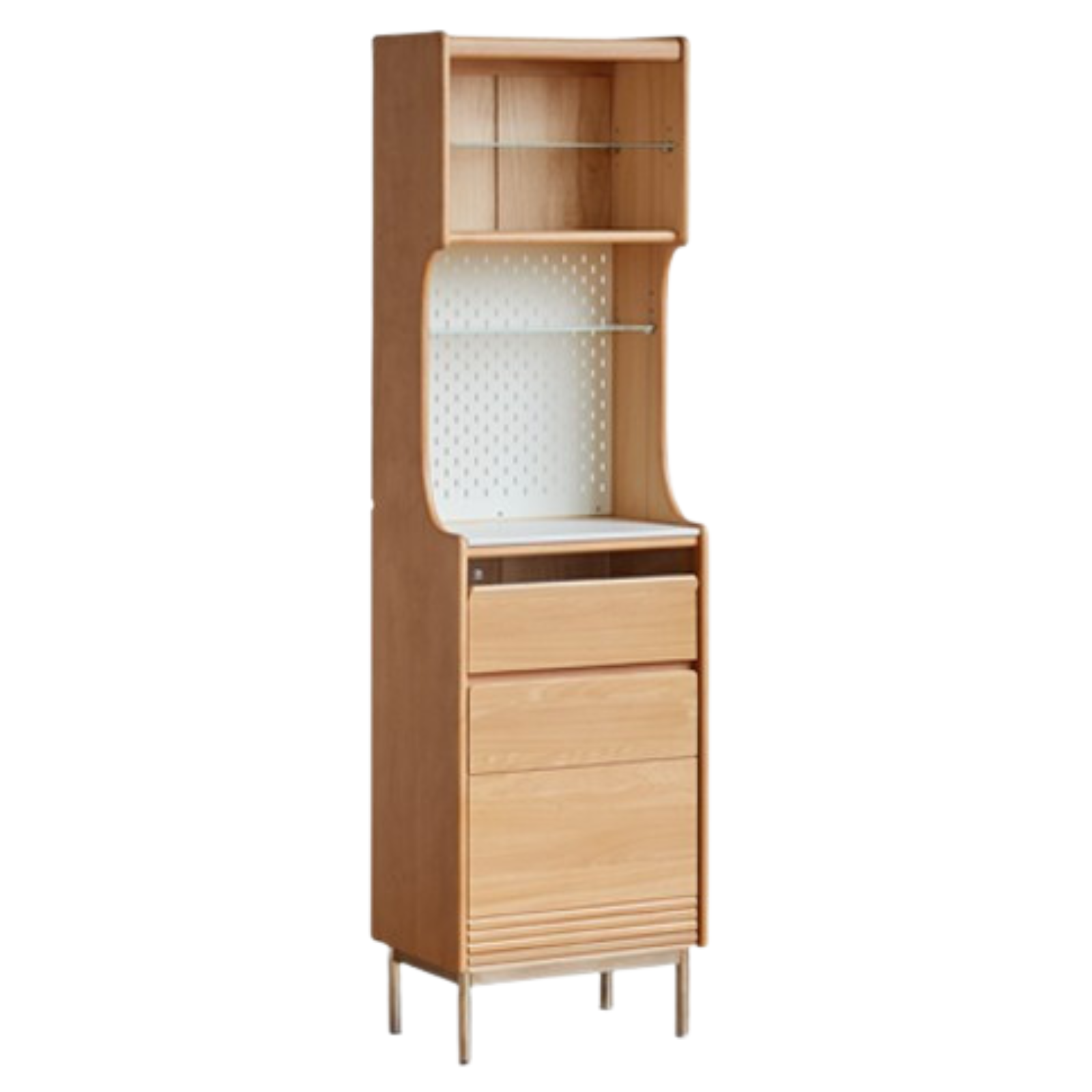 Beech Solid Wood Rock Board Dining Sideboard