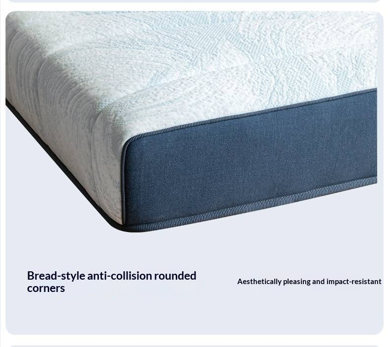 Zero-Glue Pressure-Free Memory Foam Mattress — 3D Core Material, Thick Mattress with Independent Springs