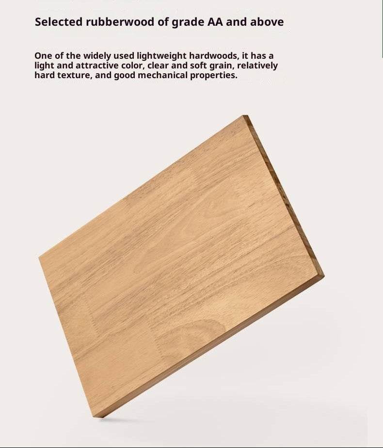 Solid Rubberwood Modern Minimalist Multi Layer Shoe Rack