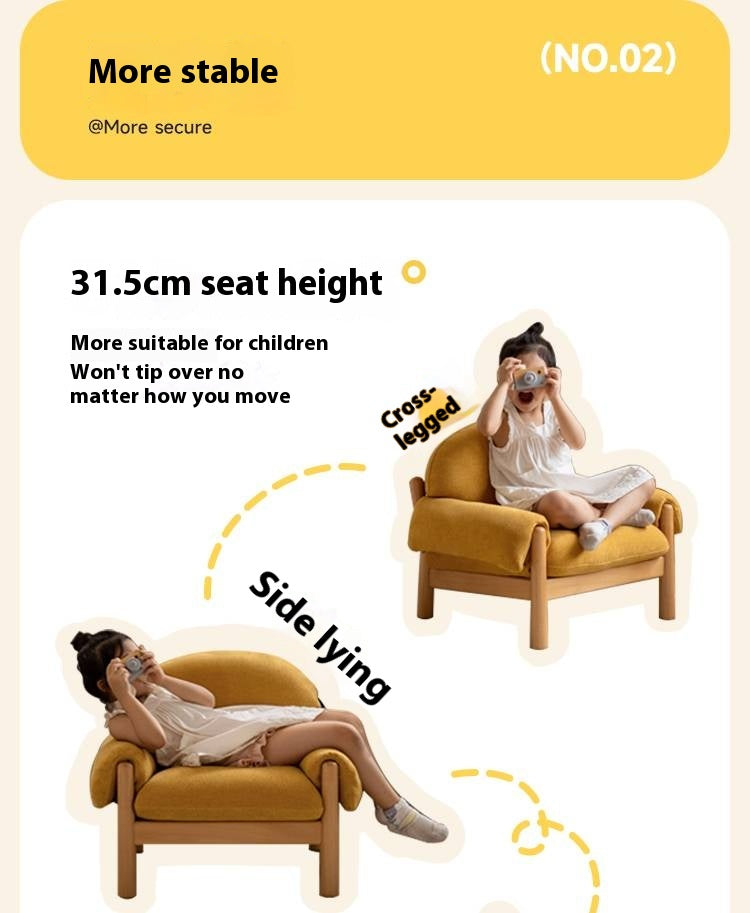 Beech Solid Wood Children s Chair