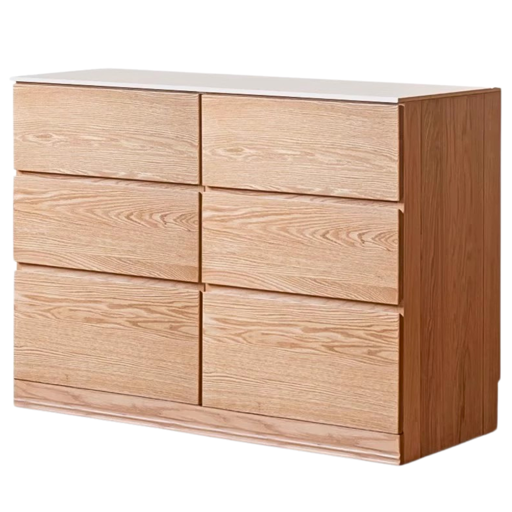 Oak solid wood sideboard combination storage cabinet multi-functional locker,