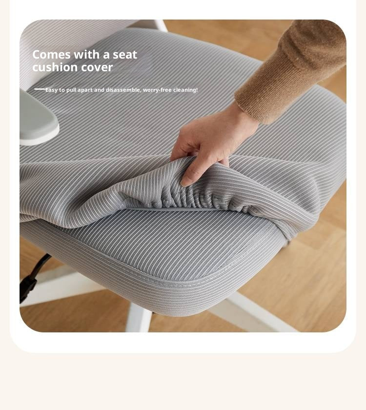 Children's Study Chair With Adjustable Backrest And Lifting Mechanism