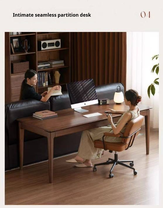 Sandalwood Solid Wood Modern Style Office Desk