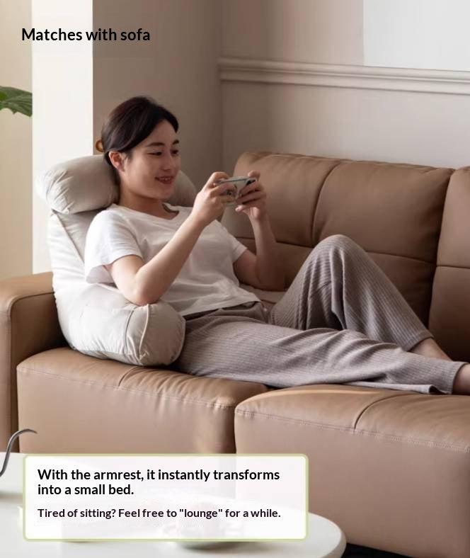 Headboard Pillow with Removable and Washable Cover