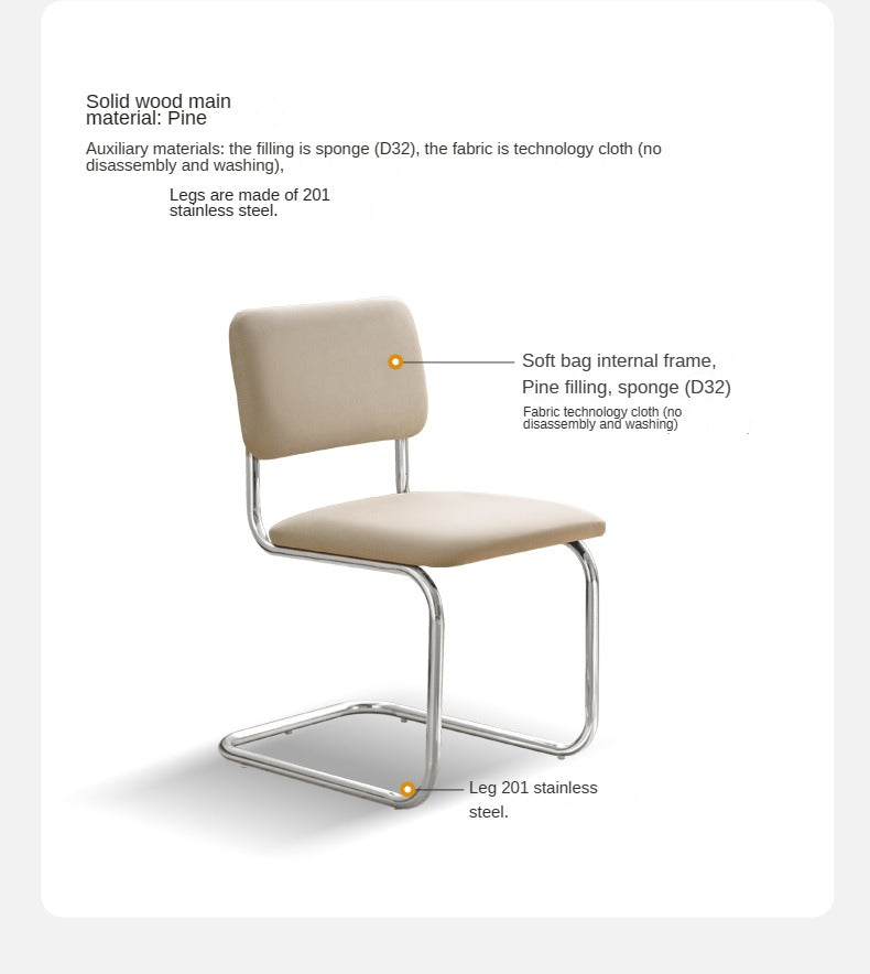 2 pcs set-Technical cloth soft suspension chair-