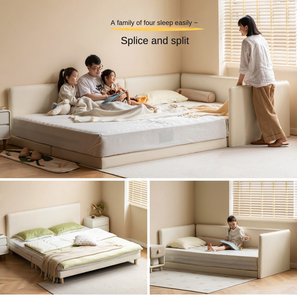 Double floor outlet bed