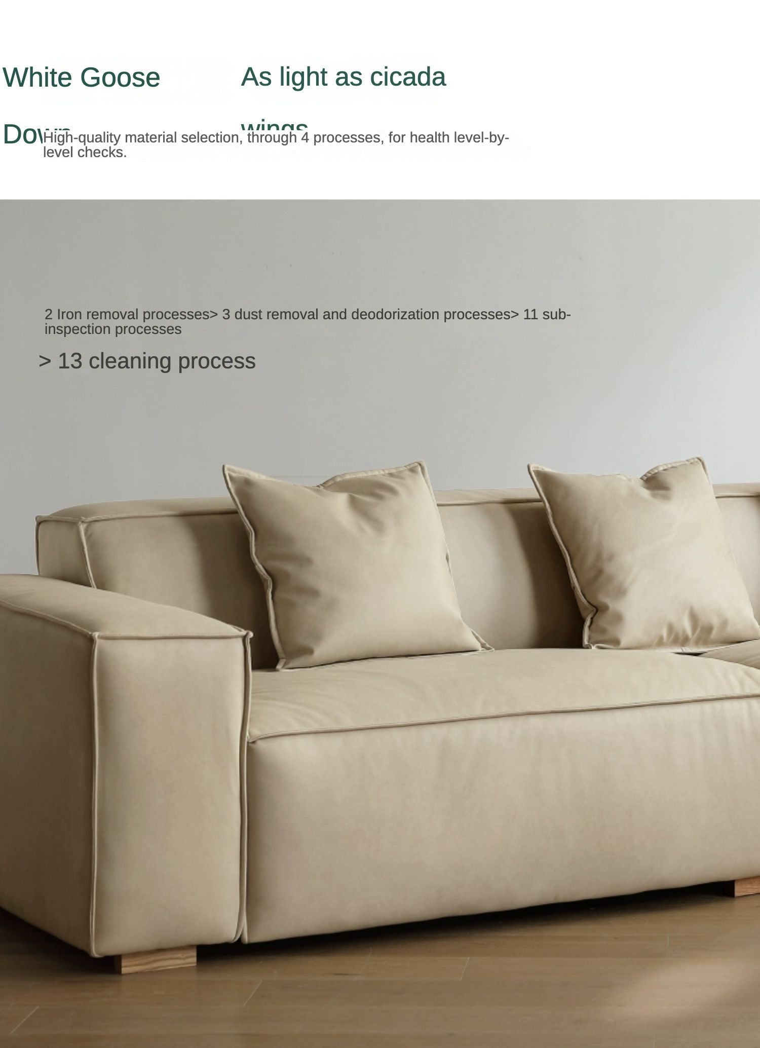 Luxury cow leather sofa, technical fabric sofa+