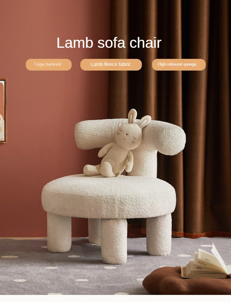 Lamb cute cartoon baby seat+