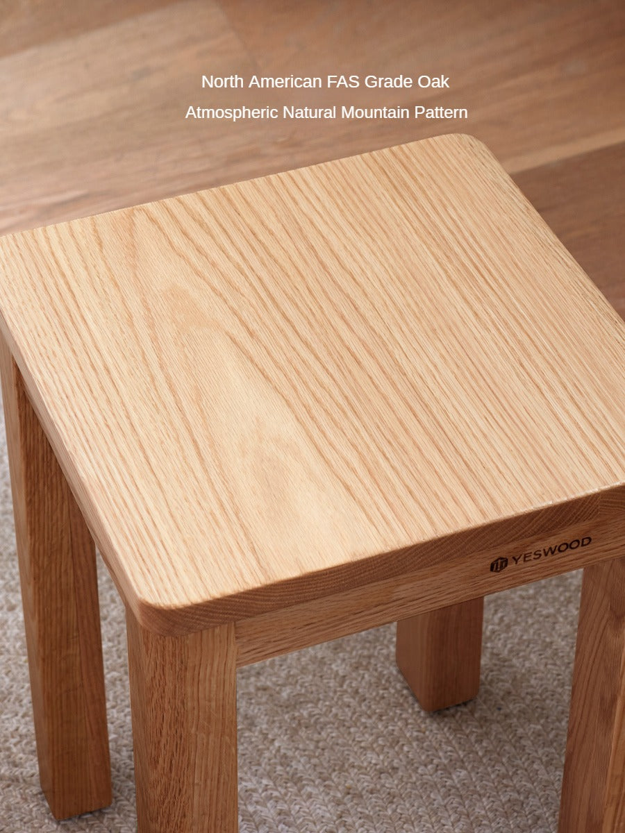 Oak Solid Wood Stool