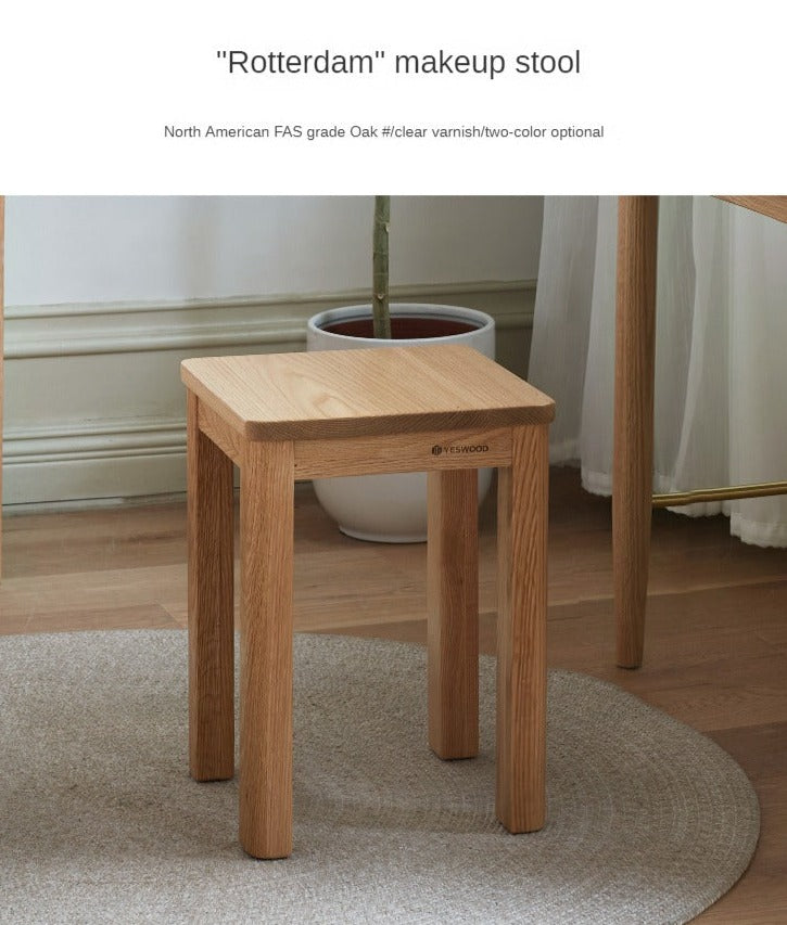 Oak Solid Wood Stool