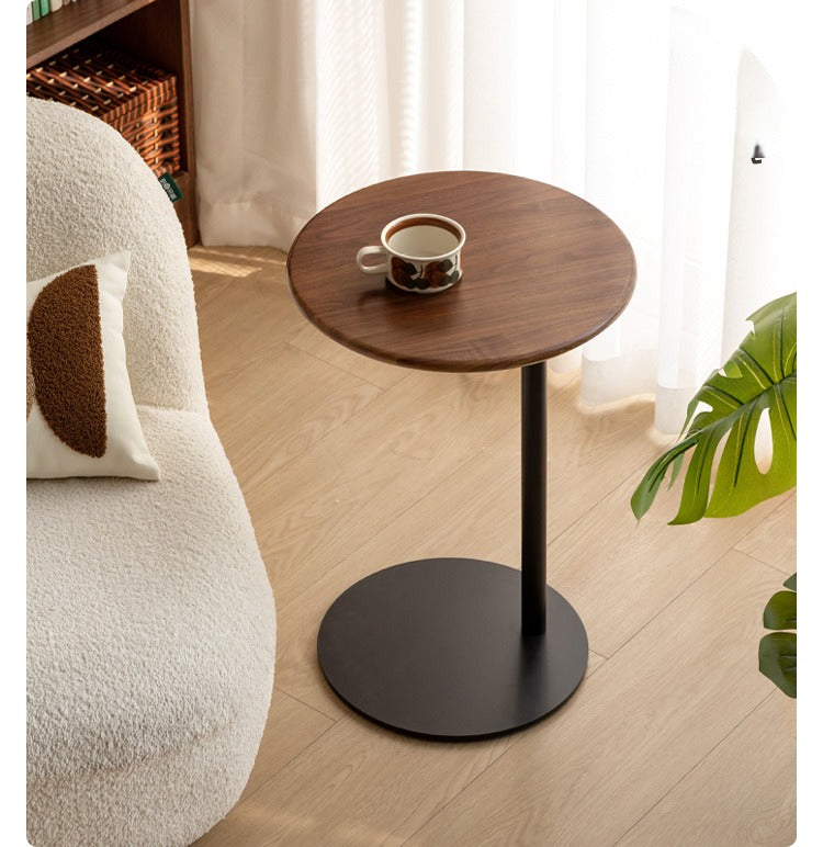 Black walnut, Oak solid wood side table modern-