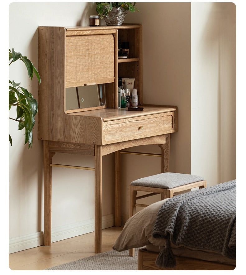 Ash, Oak solid wood dressing table