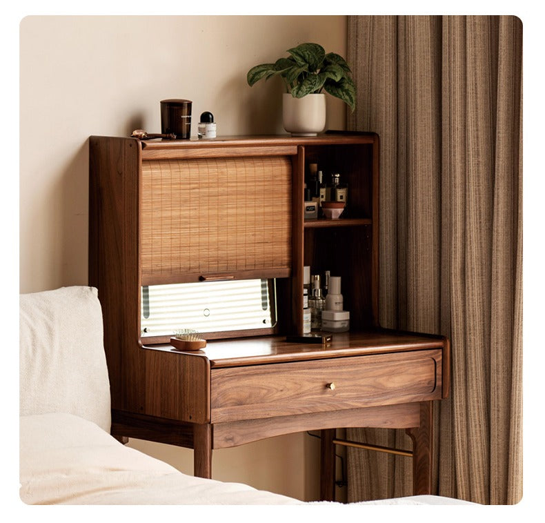 Ash, Oak, Black Walnut solid wood dressing table :