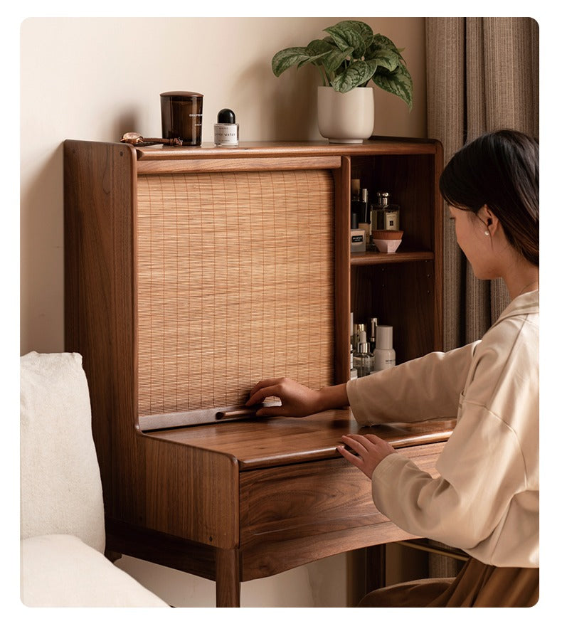 Ash, Oak, Black Walnut solid wood dressing table :