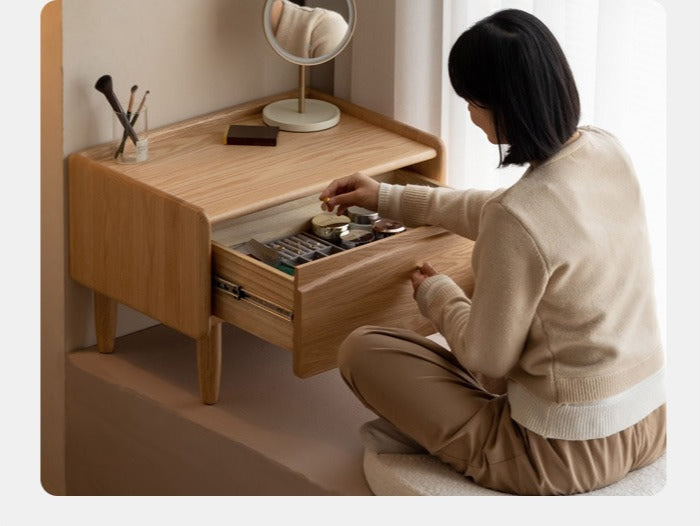 Oak Solid Wood Small Dressing Table ,