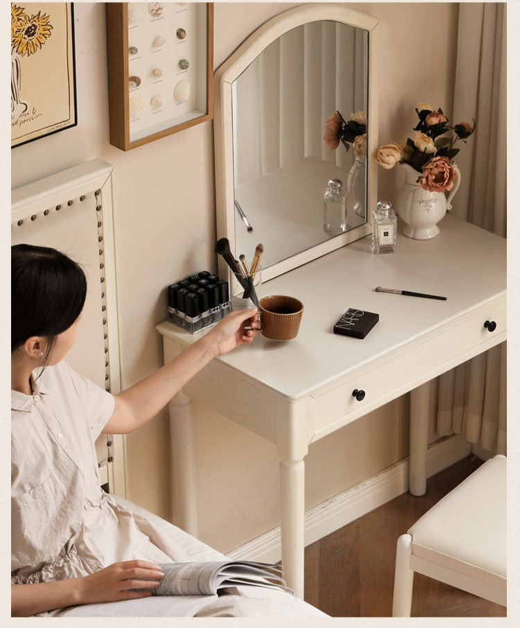 Oak Solid Wood American style Dressing Table Mirror