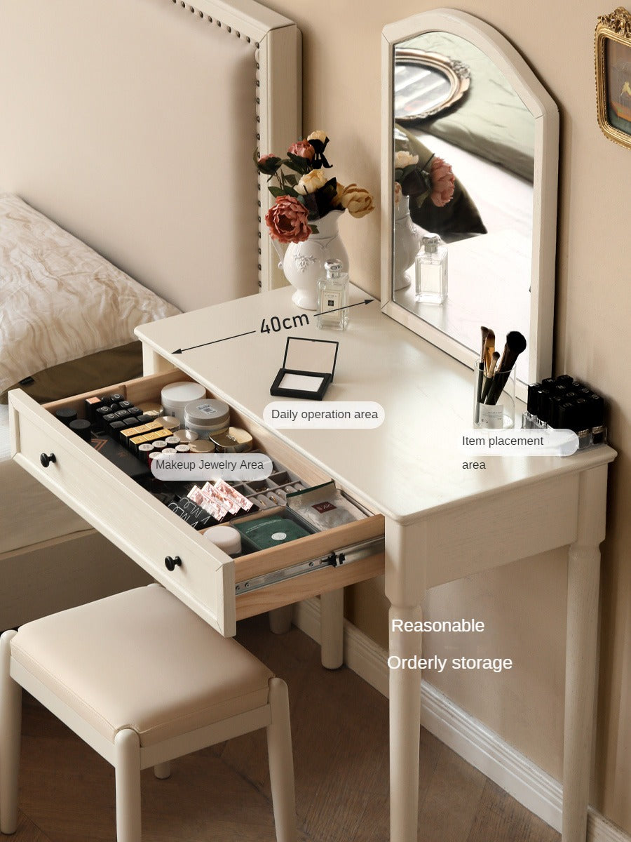 Oak Solid Wood American style Dressing Table Mirror