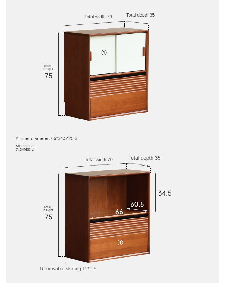 Poplar solid wood antique style partition bookcase,