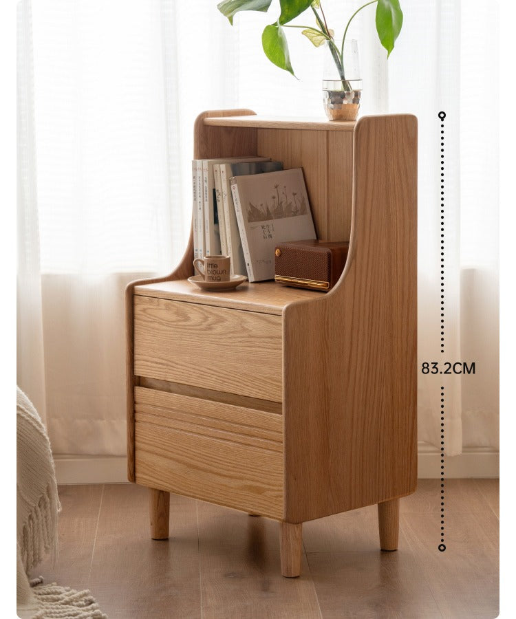 Oak Solid Wood Bedside Table