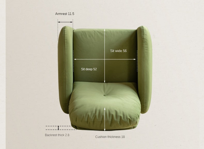 Fabric functional sofa recliner