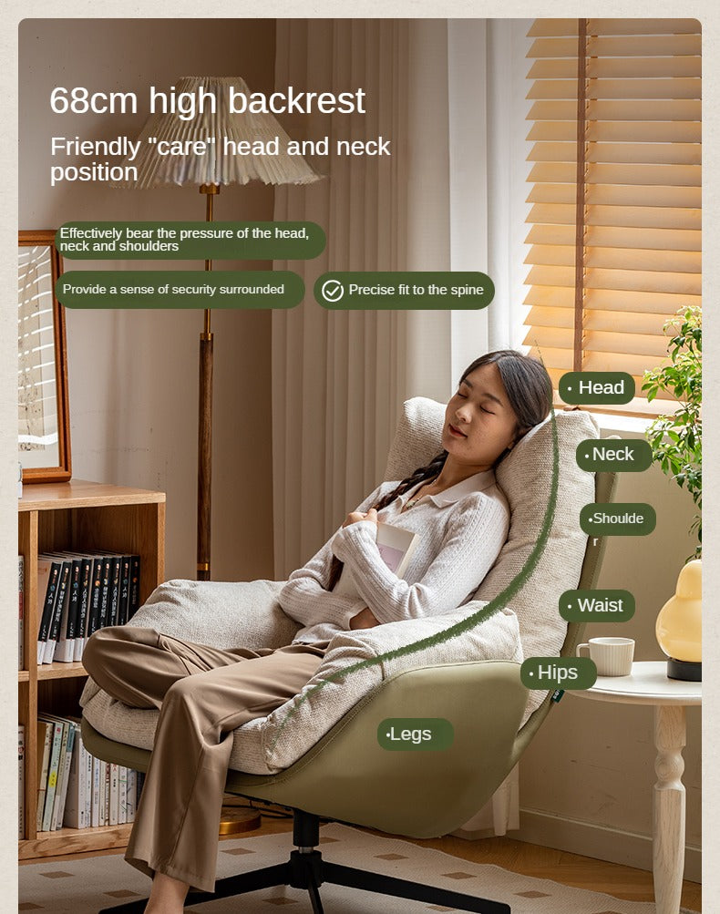 Fabric Rotating Leisure Chair