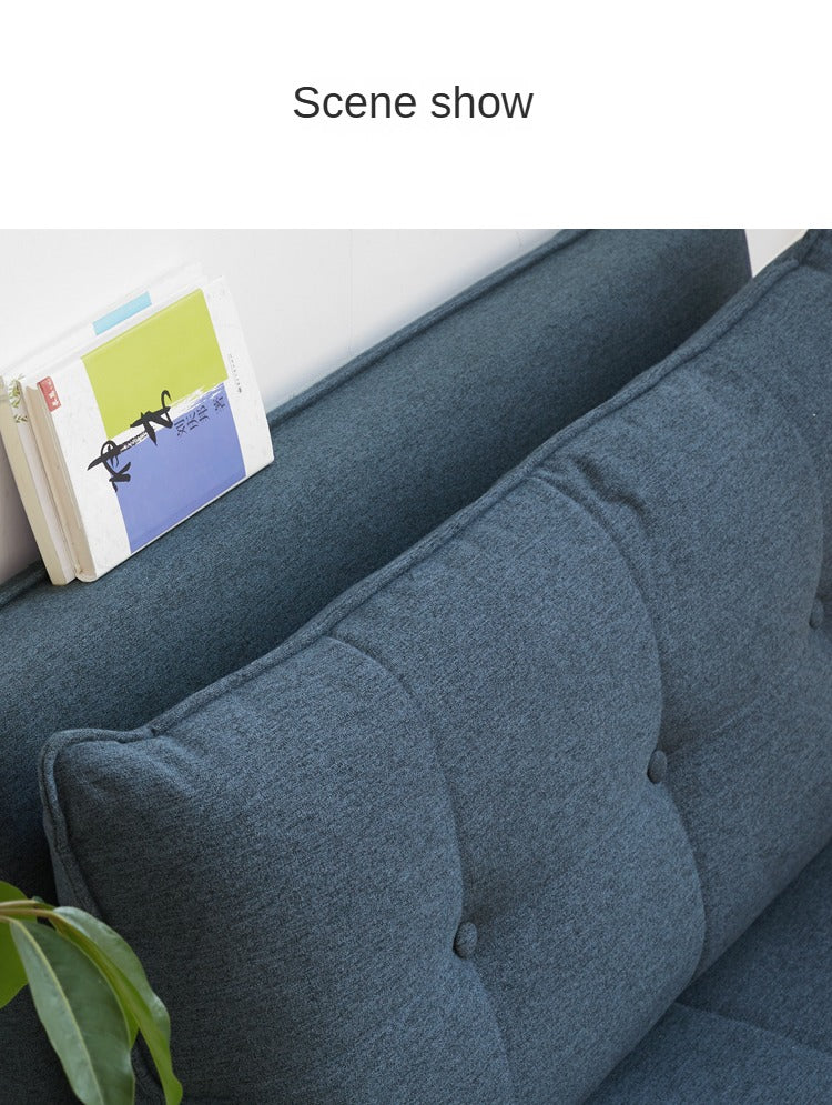 Fabric sofa bed, multifunctional folding)