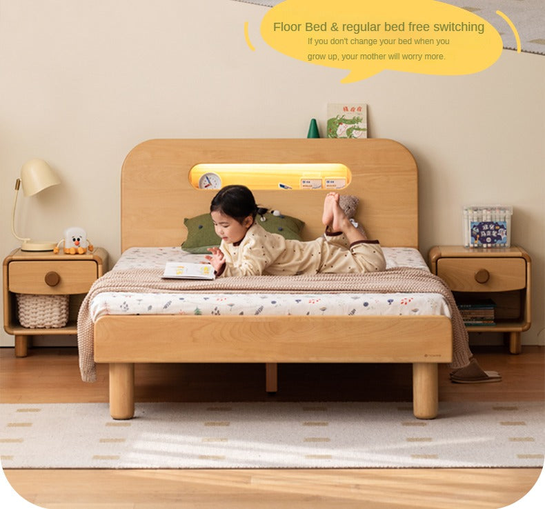 Beech Solid Wood Children's Storage Bed