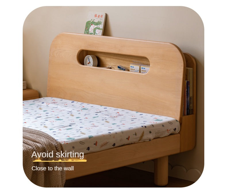 Beech Solid Wood Children's Storage Bed