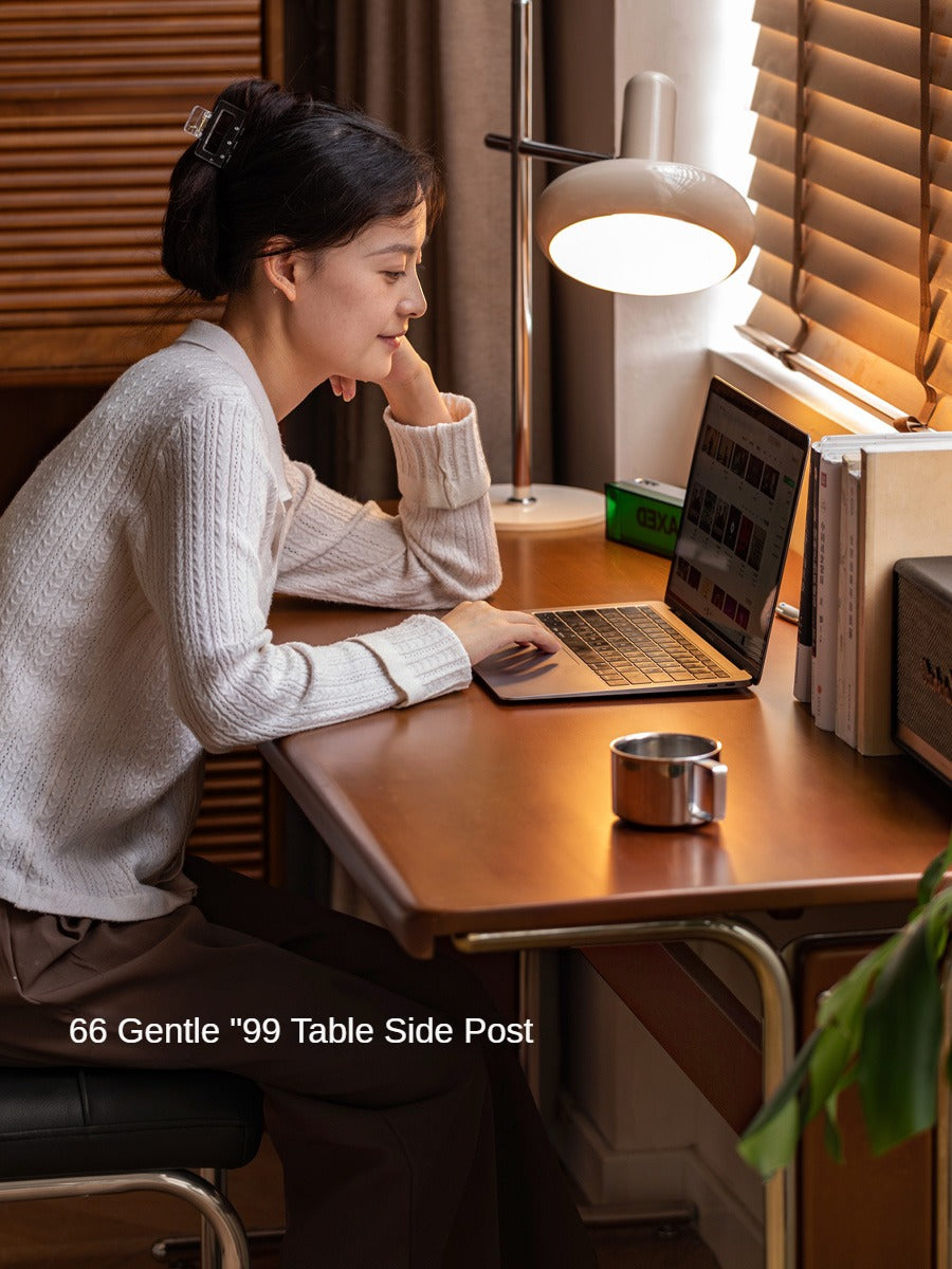 Poplar Solid Wood Rectangular Study Desk