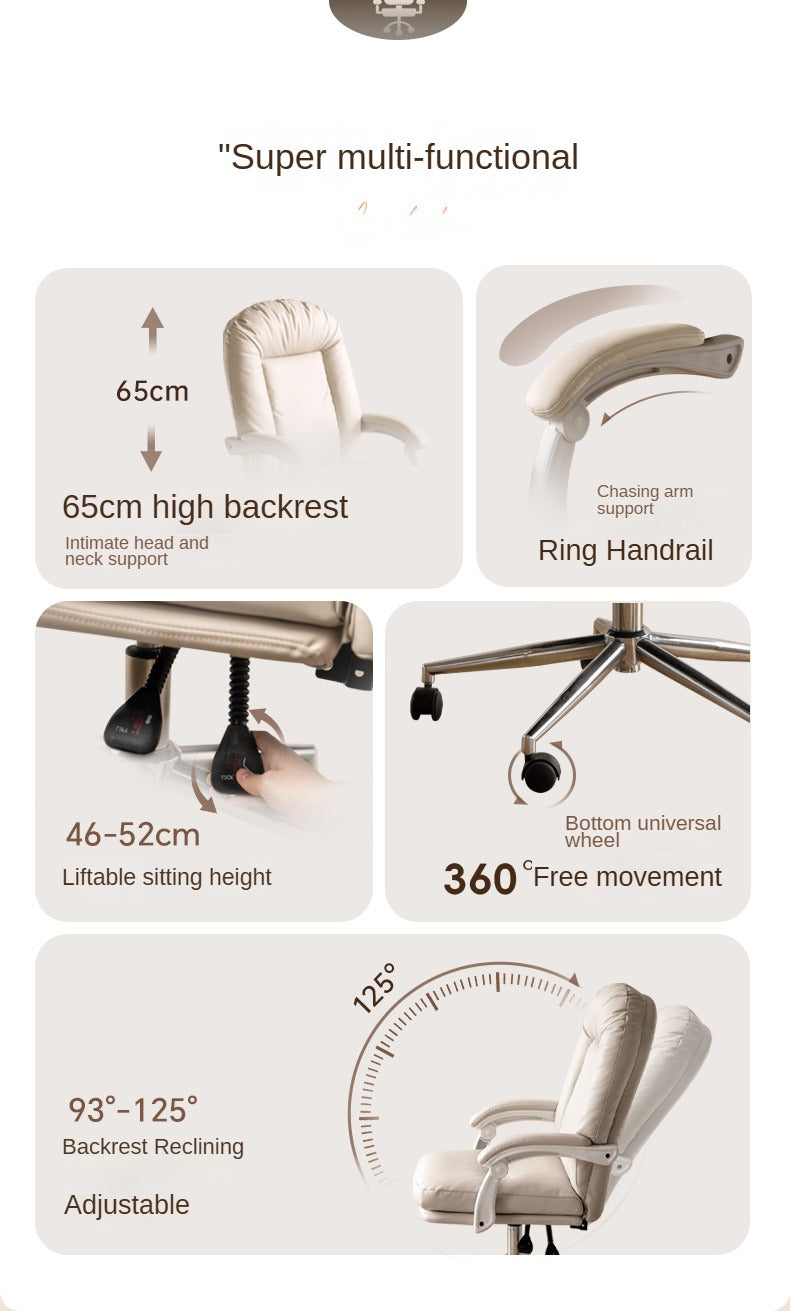 Study Liftable Office Soft Chair Modern Simple