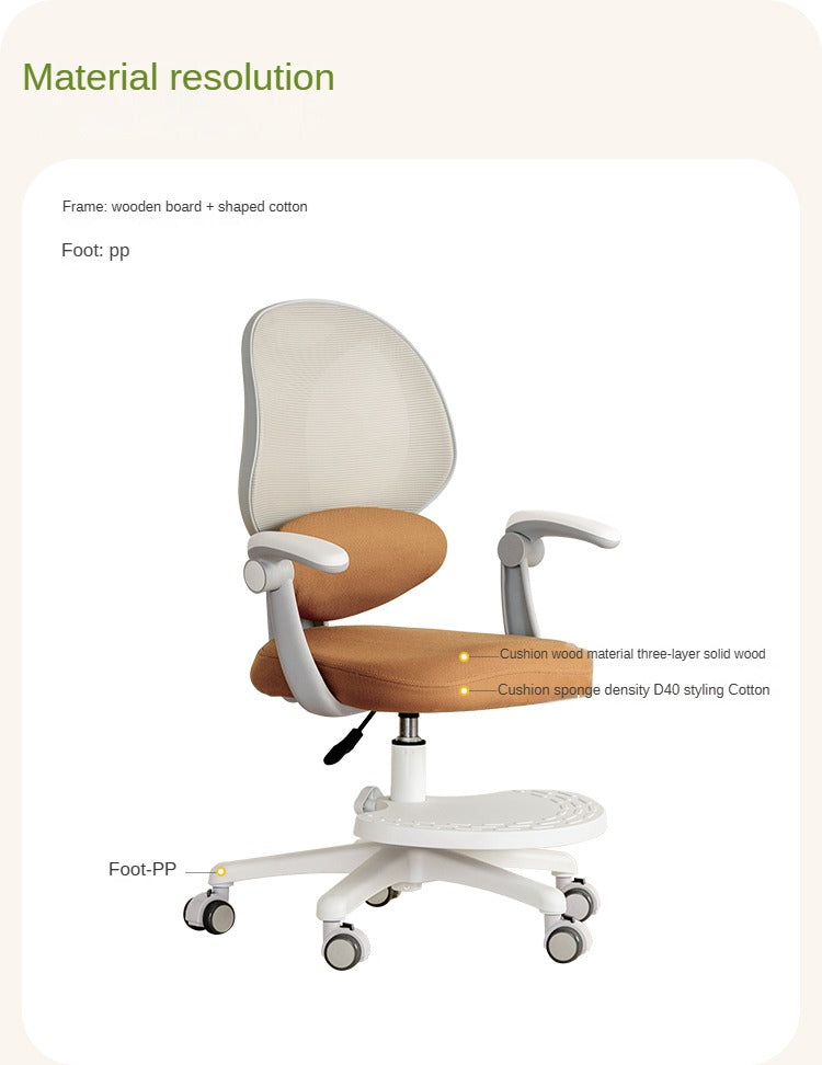 Adjustable Lift Writing Children's Study Chair