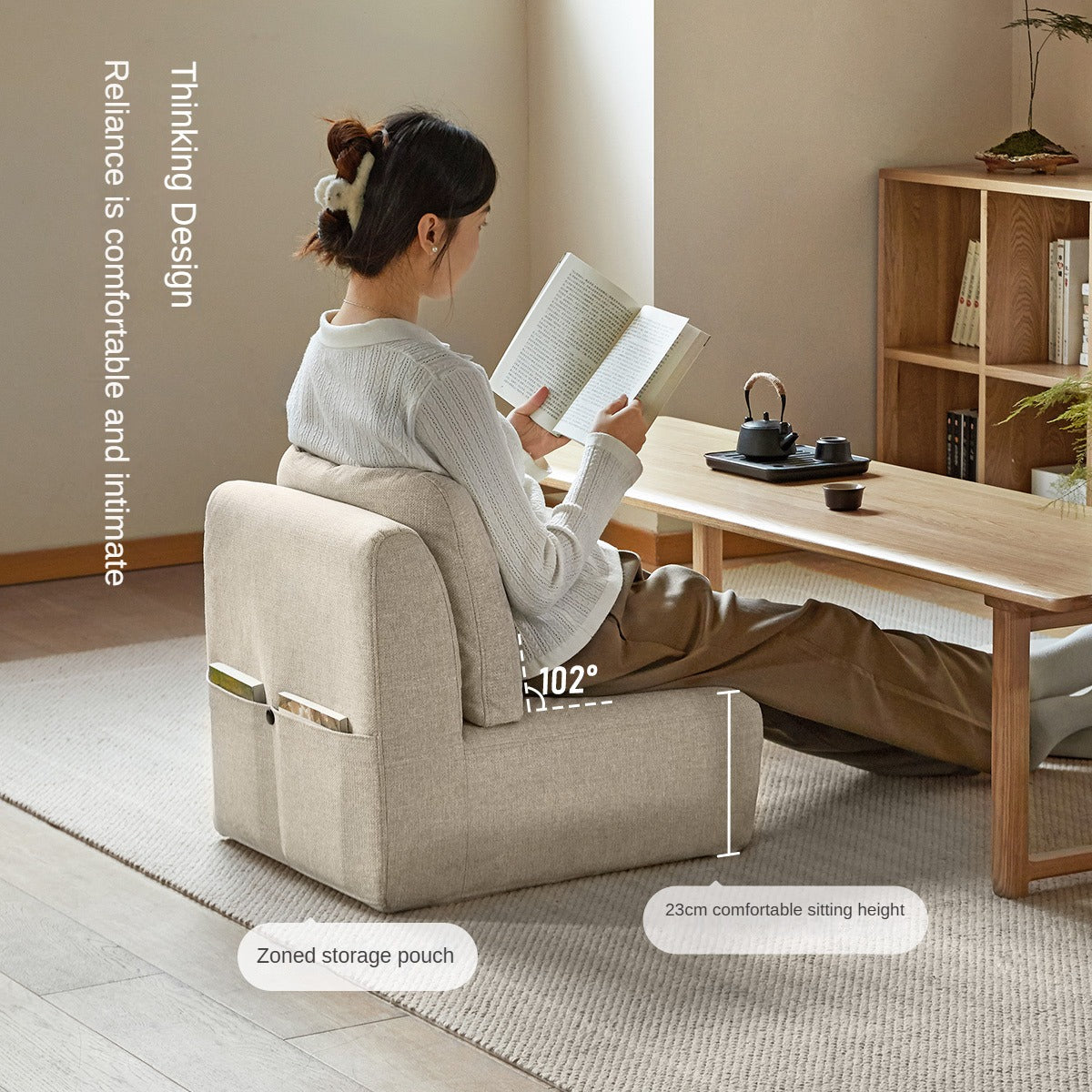 Soft Tea Lazy Chair Tatami Chair