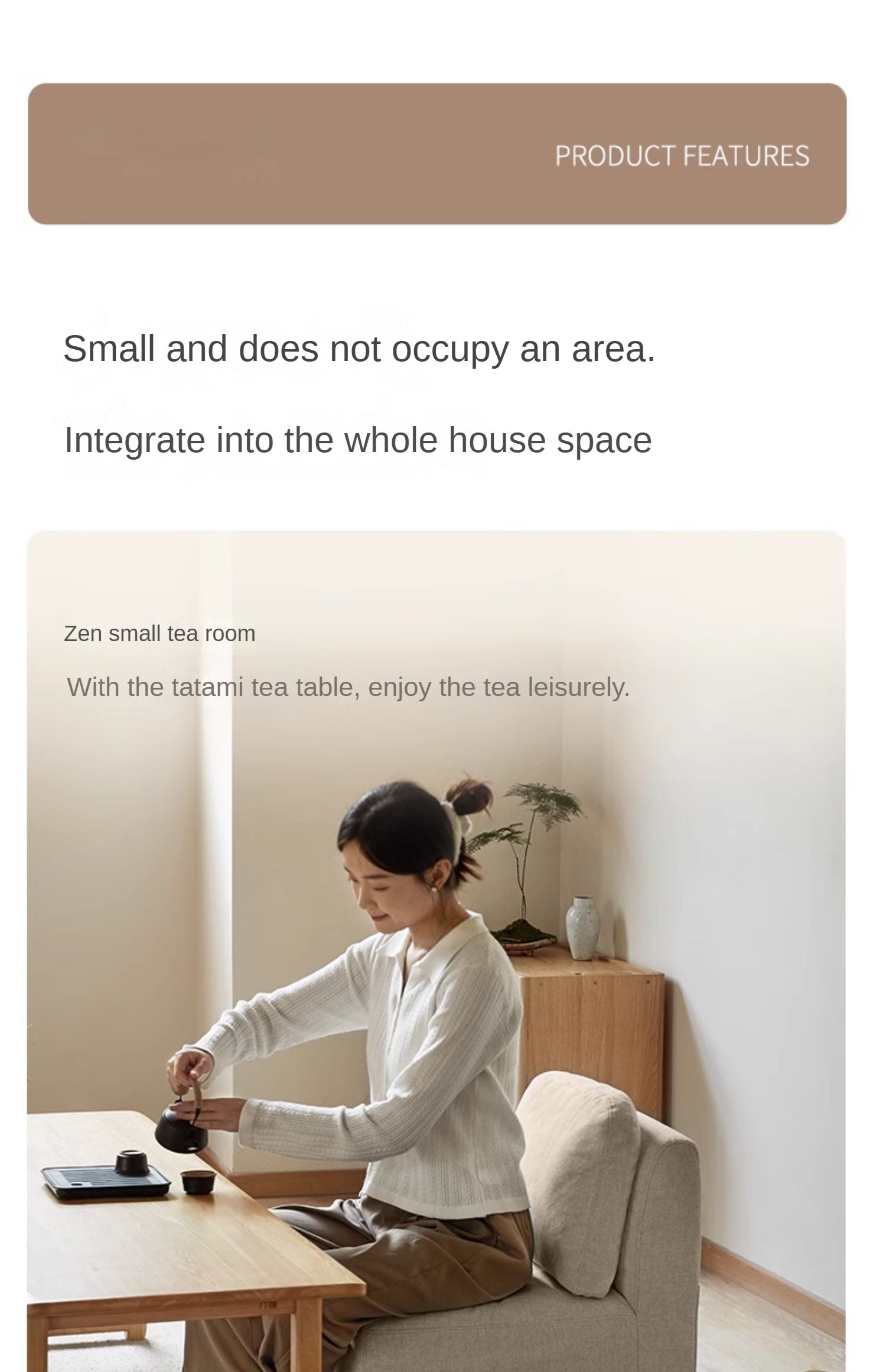 Soft Tea Lazy Chair Tatami Chair